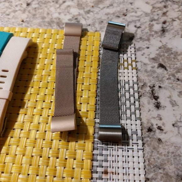 Charge2 Fitbit Watch & several Bands - Picture 2 of 4